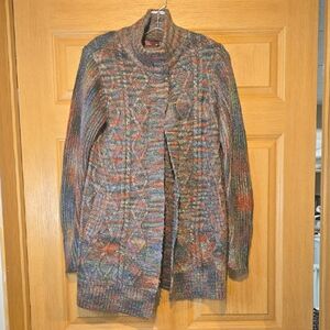 Prana Colorful Knit Women's Cardigan